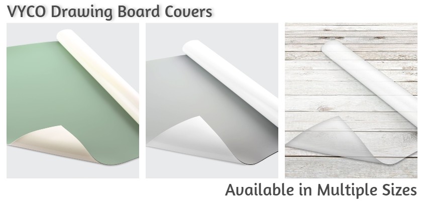 Vyco Drawing Board Covers