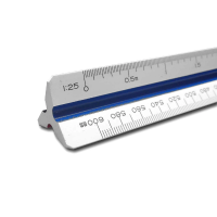 30cm Color-Coded Professional Metric Scale 06 