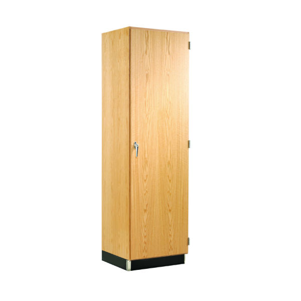 Diversified Woodcrafts 24W Tall Storage Cabinet - Oak