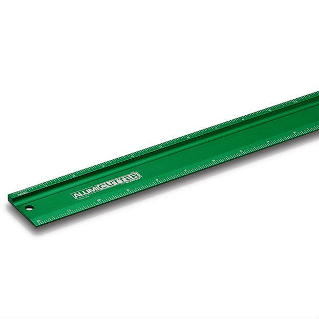 12 ALUMICRAFTER Deckled-Edge Ruler & Straight Edge Cutting tool