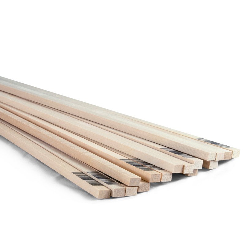 Midwest Products Genuine Basswood Sheets - 1/16 x 8 x 24, 10
