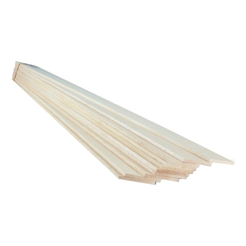 Midwest Products Balsa Wood Sheets - 10 Pieces, 3/32 x 3 x 36