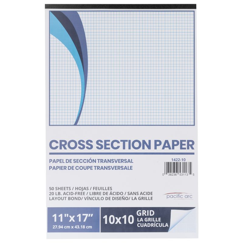 Graph Paper Pad Cross Section 10x10 - Anderson Ranch ArtWorks Store