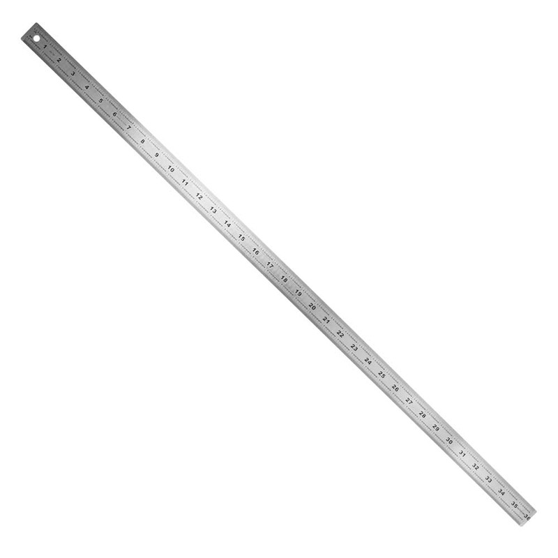 2 Pack Stainless Steel 6 Inch Metal Ruler Non-Slip Cork Back, with
