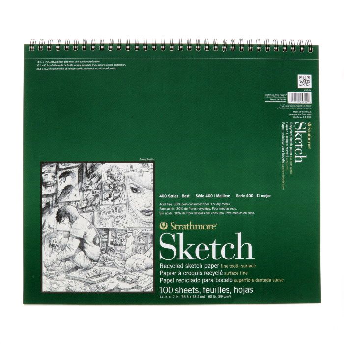 Strathmore Sketchbook 400 Series Tracing Paper Pad, Drawing