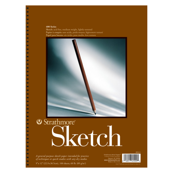 Strathmore 400 Series 5.5 x 8.5 Sketch Pad - 100 Sheets