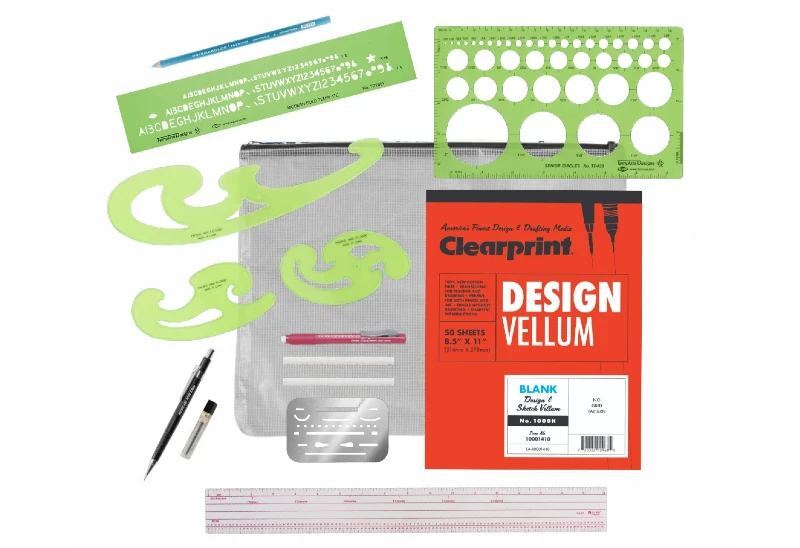 Beginner Graphic Design Typography Kit