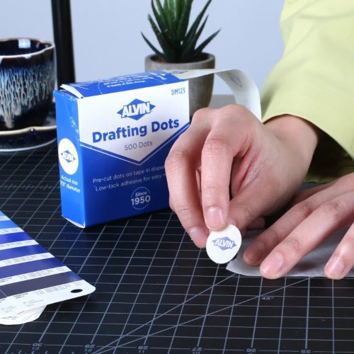 Drafting tape and dots