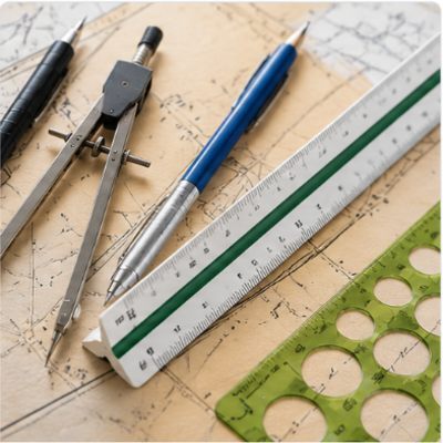 Manual Drafting Supplies for Architects