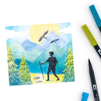 Water-based markers