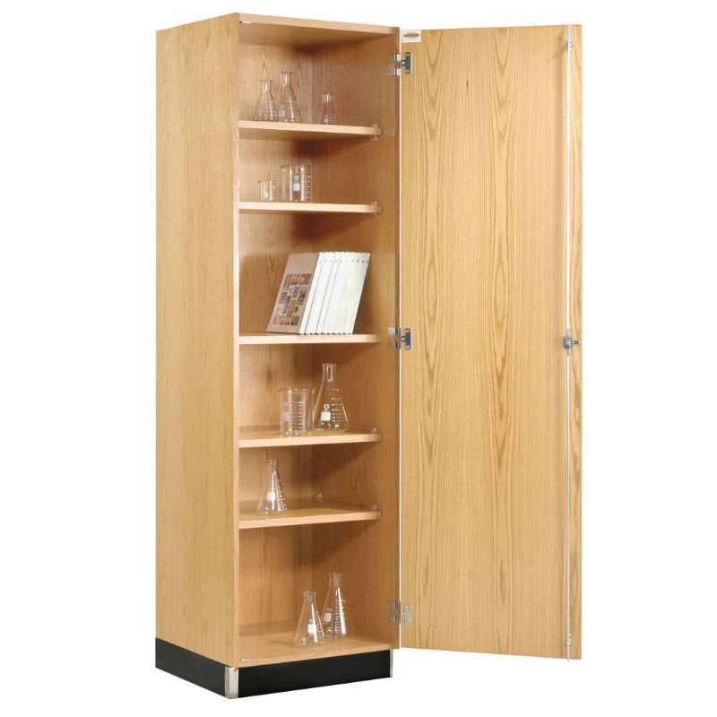 Diversified Woodcrafts 24W Tall Storage Cabinet - Oak