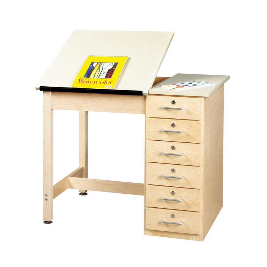 compact art desk