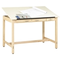 Diversified Woodcrafts Art / Drafting Table w/ Small Drawer - 36W x 24D –  SchoolOutlet