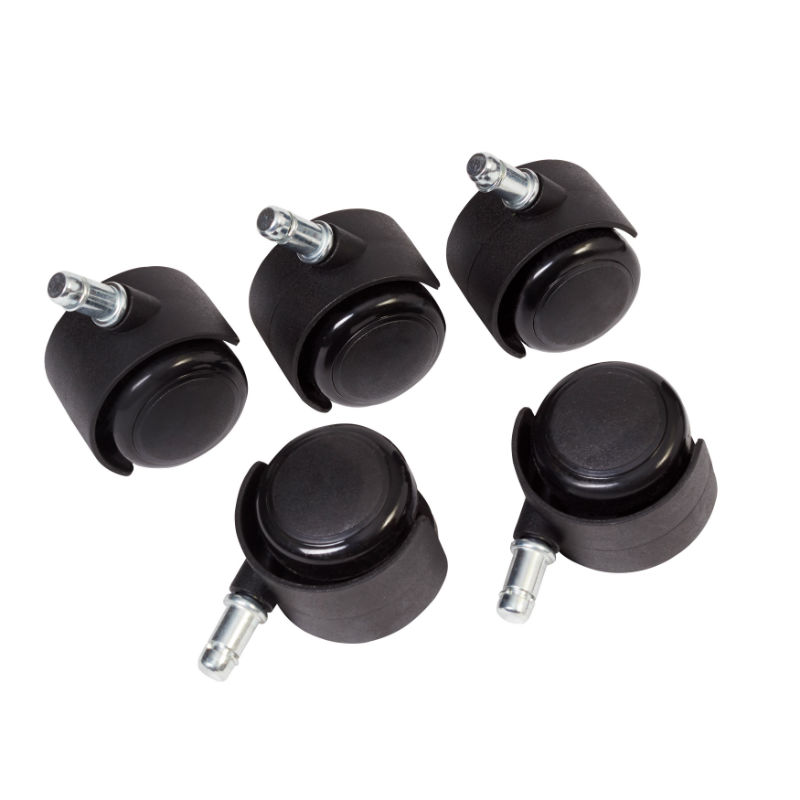 self braking chair casters