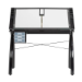 Futura Drafting and Craft Table in Black - 10072