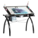 Futura Drafting and Craft Table in Black - 10072