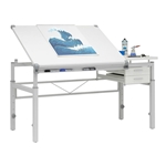 Graphix II Split-Top Pro-Line Drafting Table 