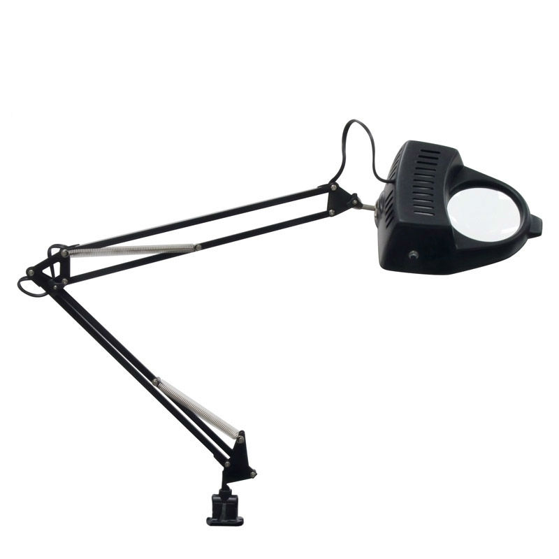 Drafting table light with deals magnifying glass