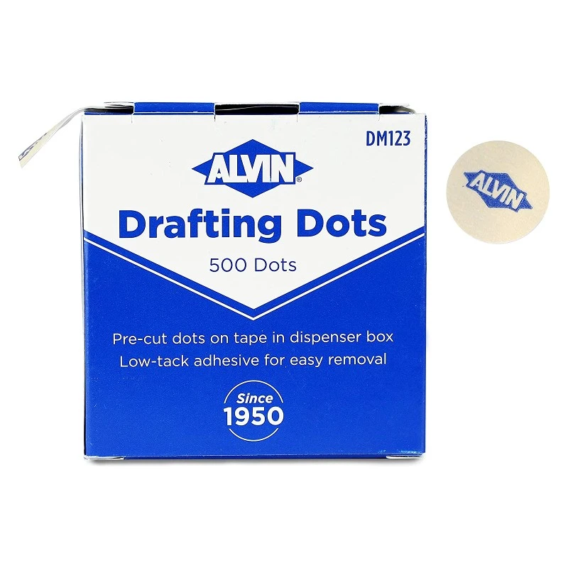 Art Dots: Adhesive Dots for Drafting and Drawing