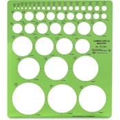 3Pack Circle Template Round Stencil for Drafting Office School Drawing  Templates