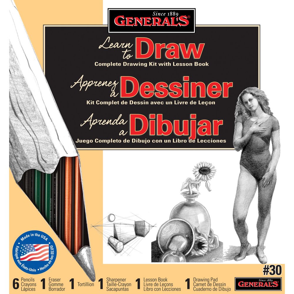 General Pencil 'Learn to Draw Now' Kit