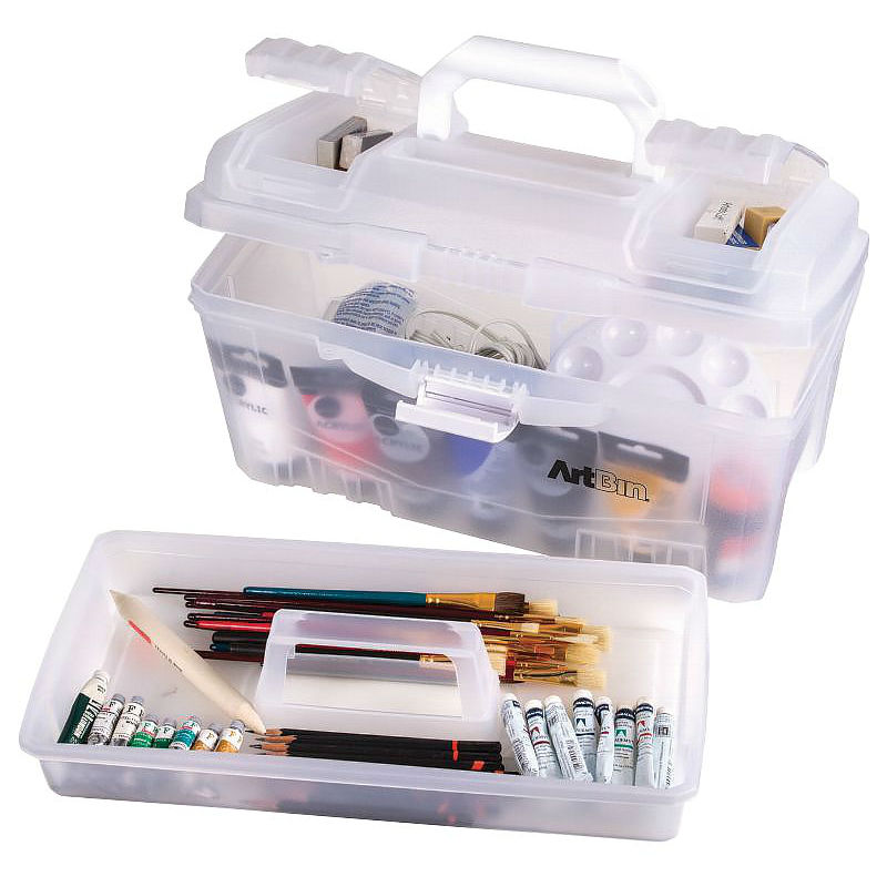 ArtBin Essentials Lift-Out Tray Boxes