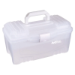 17" Twin-Top Translucent Supply Box - AB6918AH