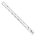 Pacific Arc Stainless Steel Ruler – Rubber Backed (ME)