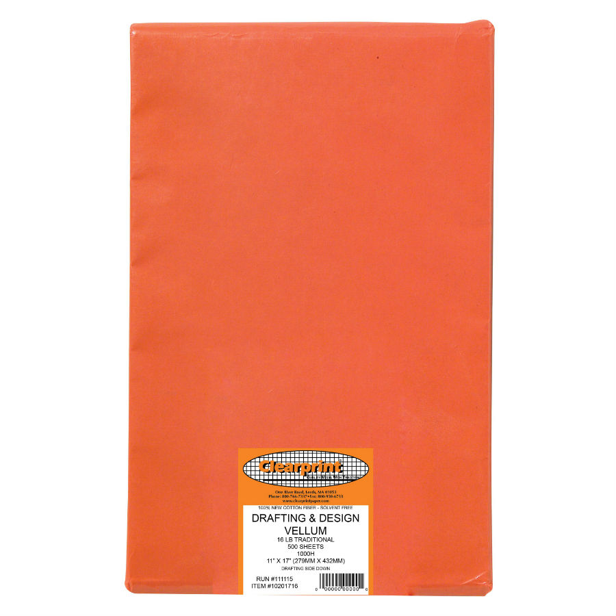 100 Soft Off-White Translucent 17#Thin Sheets - 11 x 17 (11x17 Inches) Tabloid|Ledger|Booklet Size - 17 lb/pound Light Weight Fine Quality Paper