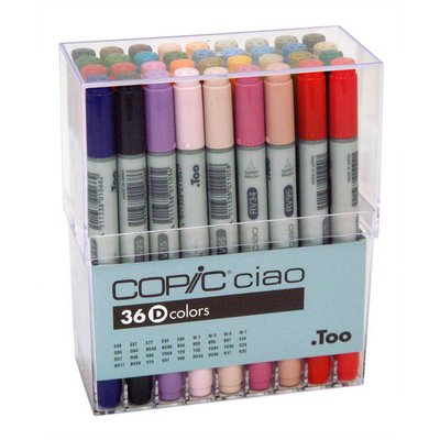 Copic Ciao Markers 36 Marker Set D