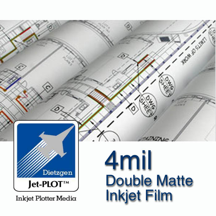 Inkjet Double Matte Mylar 4 mil (7924D)