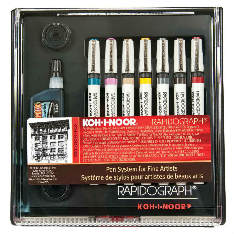 Koh-I-Noor® Rapidograph® Pen System Set