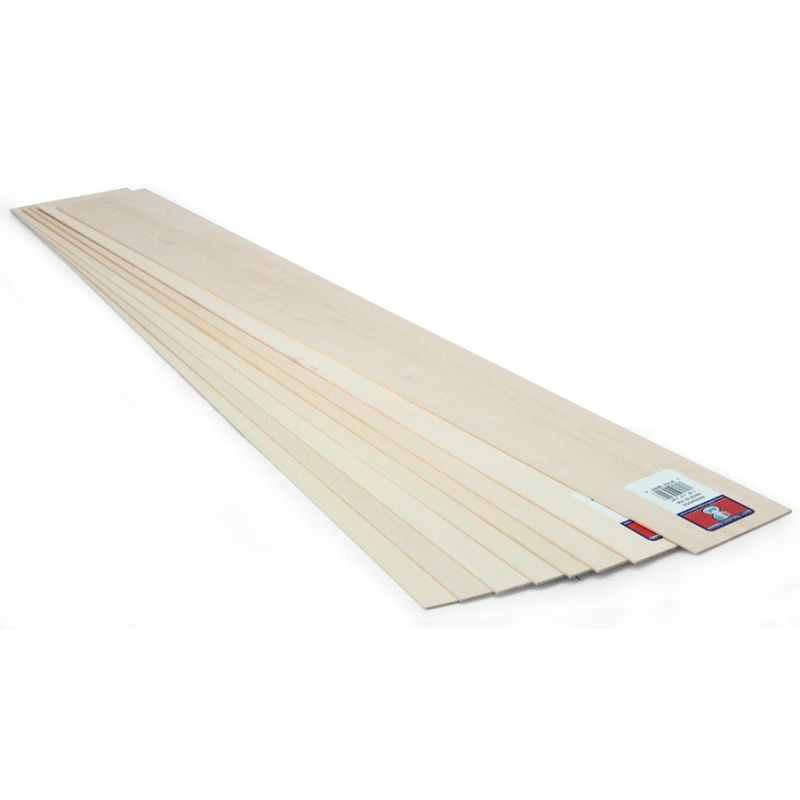 Midwest Basswood Sheets 3/16 x 3 x 24