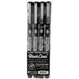 Blackliner Fineliners 4-Pen Set - Fine 