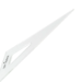 Clear Acrylic Professional Triangles - Straight Edge - 