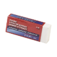 White Plastic Eraser 