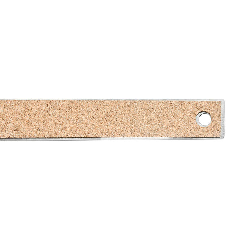 Pacific Arc Non-Skid Cork Back Stainless Ruler 6in