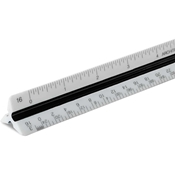 Buy Triangular Scale, Architectural Scale Ruler, Drafting Scale, Set of 2,  Aluminum, High Precision, Easy to Read Scale, Essential for Drafting  Supplies, Architects, Land and House Investigators, Reduced Copies, 12  Different Scale