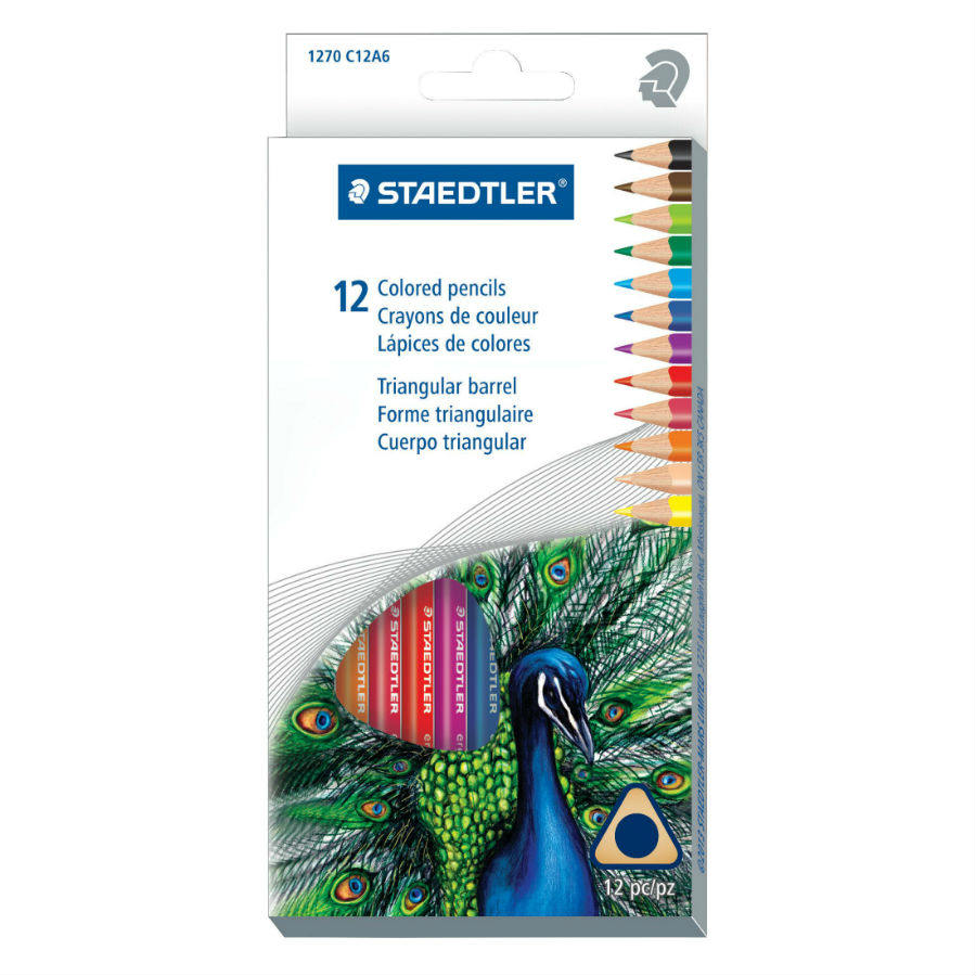 staedtler triangular colored pencils review