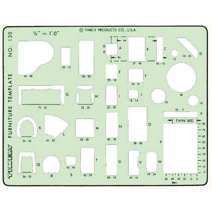 Timely Furniture Planner Template 130t