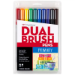 Dual Brush 10-Pen Set - Primary Colors - TB56167