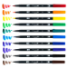 Dual Brush 10-Pen Set - Primary Colors - TB56167