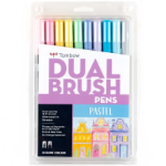 Dual Brush 10-Pen Set - Pastel Colors 