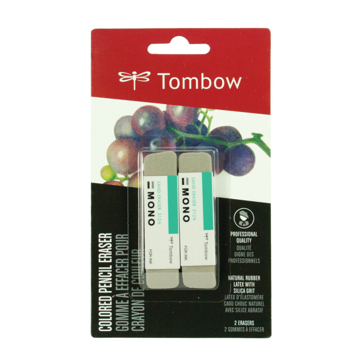 Tombow MONO Sand Eraser for Ink/Colored Pencil