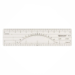 6" Protractor Ruler - 10 & 20 Parts to Inch - CTW38